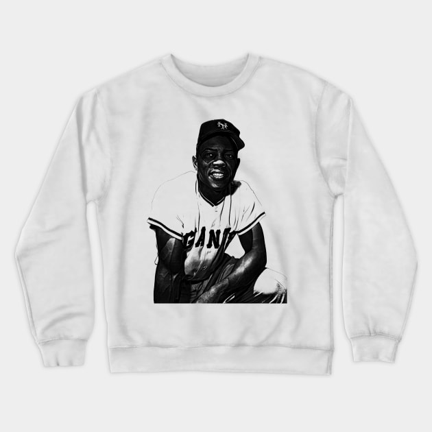 Willie Mays Vintage Crewneck Sweatshirt by Zluenhurf